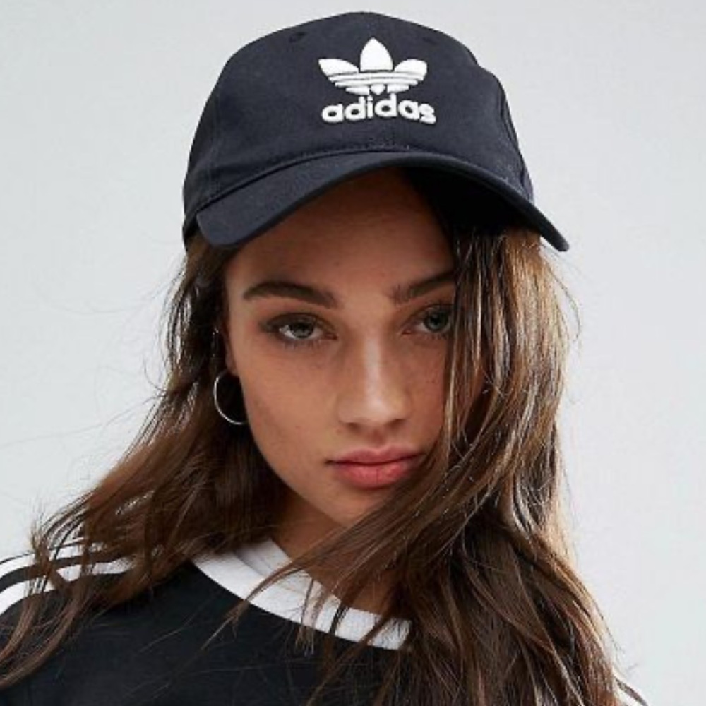 Adidas Black Relaxed Hat